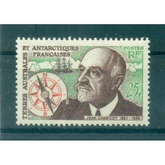 T.A.A.F. 1961 - Mi. n. 24 - Jean Charcot