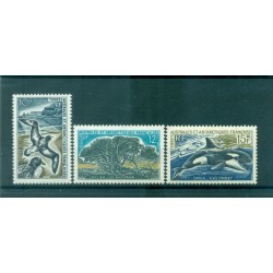 T.A.A.F. 1969 - Mi. n. 46/48 - Fauna and Flora