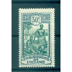 Ètablissements de l'Océanie 1927-30 - Y &  T n. 70 - Série courante (Michel n. 60)