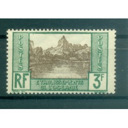 Oceania Francese 1927-30 - Y & T n. 76 - Serie ordinaria (Michel n. 69)