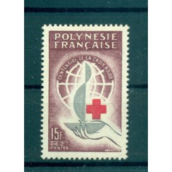 French Polynesia 1963 - Y & T n. 24 - Red Cross (Michel n. 30)