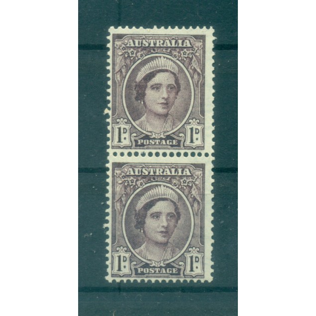 Australia 1942-44 - Y & T n. 143 - Definitive (Michel n. 163) Coil pair (1)