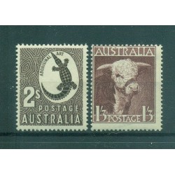 Australia 1948 - Y & T n. 159/60 - Serie ordinaria (Michel n. 184-86)