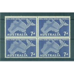 Australie 1957 - Y & T n. 9 poste aérienne - Service du "Docteur volant" (Michel n. 278)