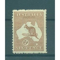 Australia 1923-25 - Y & T n. 42 - Serie ordinaria  (Michel n. 45 X III) (i)