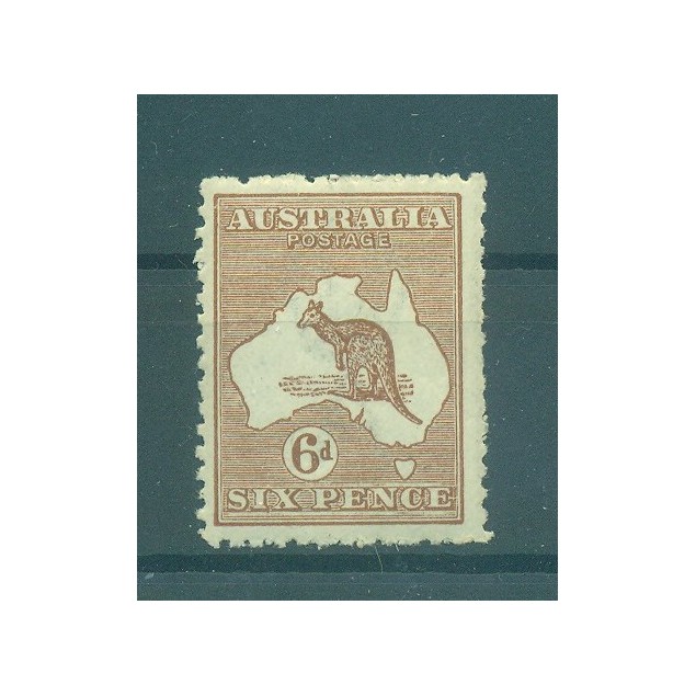Australie 1923-25 - Y & T n. 42 - Série courante (Michel n. 45 X III) (i)