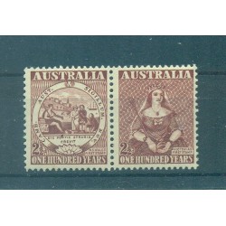 Australia 1950 - Y & T n. 175/76 - First postage stamps (Michel n. 207/08)