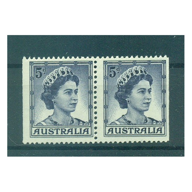 Australie 1959-62 - Y & T n. 253 a./b. - Série courante (Michel n. 292 D)