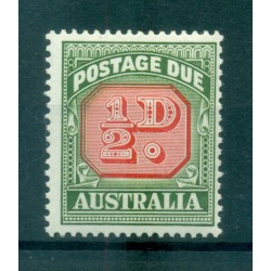 Australie 1958-60 - Y & T n. 73 timbre-taxe - Série courante (Michel n. 75 II)