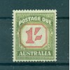 Australie 1938-53 - Y & T n. 68A timbre-taxe - Série courante (Michel n. 72)