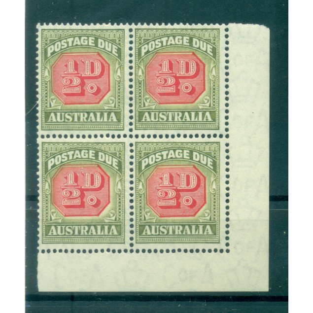 Australie 1938-53 - Y & T n. 62 timbre-taxe - Série courante (Michel n. 56)