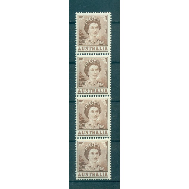 Australie 1959-62 - Y & T n. 249A - Série courante (Michel n. 316 x) - Bande coil