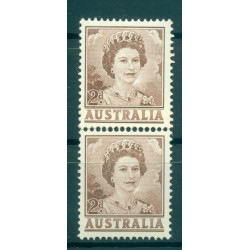 Australia 1959-62 - Y & T n. 249A - Definitive (Michel n. 316 x) - Coil pair (iii)