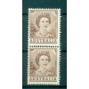 Australie 1959-62 - Y & T n. 249A - Série courante (Michel n. 316 x) - Paire coil (iv)
