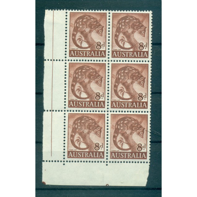 Australie 1959-62 - Y & T n. 253B - Série courante (Michel n. 295 x)