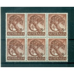 Australie 1959-62 - Y & T n. 253B - Série courante (Michel n. 295 x)