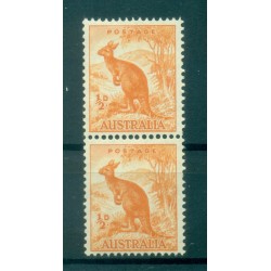 Australia 1948-49 - Y & T n. 163A - Serie ordinaria (Michel n. 194) - Coil pair (v)