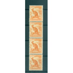 Australia 1948-49 - Y & T n. 163A - Definitive (Michel n. 194) - Coil strip (xv)