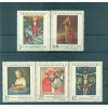 Czechoslovakia 1969 - Y & T n. 1756/60 - Paintings (Michel n. 1910/14)