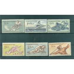 Czechoslovakia 1959 - Y & T n. 1001/06 - Sport (Michel n. 1116/21)