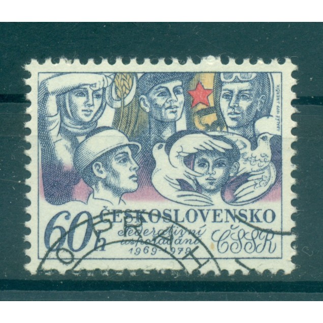Cecoslovacchia 1979 - Y & T n. 2314 - Federazione cecoslovacca (Michel n. 2486)