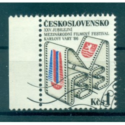 Cecoslovacchia 1986 - Y & T n. 2672 - Festival internazionale del cinema (Michel n. 2858)