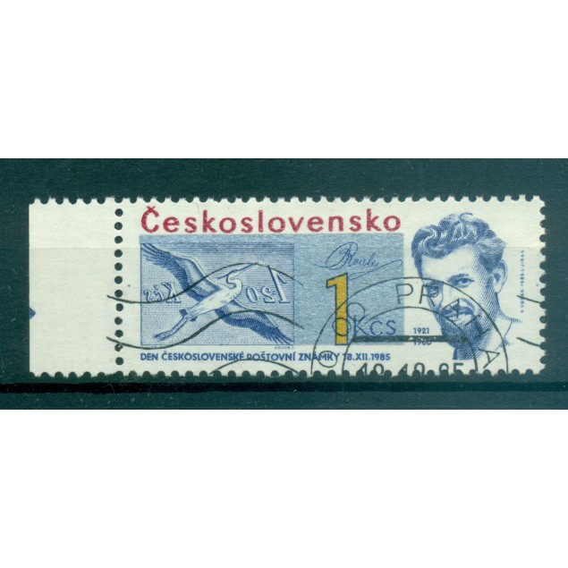 Cecoslovacchia 1985 - Y & T n. 2660 - Giornata del Francobollo (Michel n. 2846)