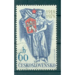 Tchécoslovaquie 1978 - Y & T n. 2304 - Indépendance (Michel n. 2475)