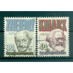 Cecoslovacchia 1978 - Y & T n. 2254/55 - Anniversari (Michel n. 2421/22)