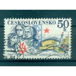 Czechoslovakia 1984 - Y & T n. 2598 - Slovak uprising (Michel n. 2780)
