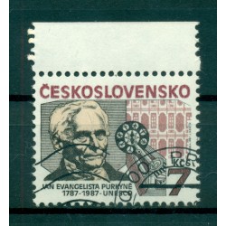 Tchécoslovaquie 1987 - Y & T n. 2738 - Jan Evangelista Purkyne (Michel n. 2927)