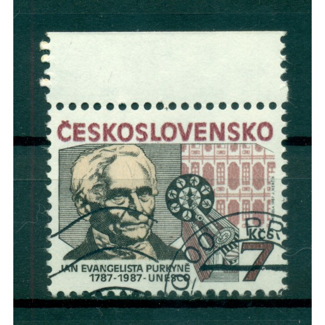 Cecoslovacchia 1987 - Y & T n. 2738 - Jan Evangelista Purkyn (Michel n. 2927)