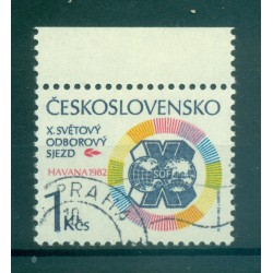 Czechoslovakia 1982 - Y & T n. 2478 - WFTU (Michel n. 2655)