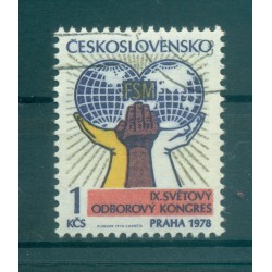 Cecoslovacchia 1978 - Y & T n. 2272 - Congresso dei sindacati (Michel n. 2433)