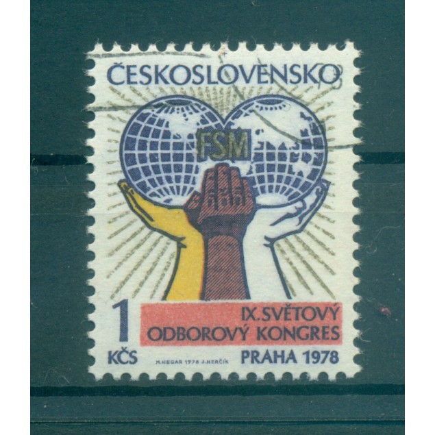 Czechoslovakia 1978 - Y & T n. 2272 - Trade union congress (Michel n. 2433)