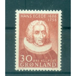 Greenland 1958 - Y & T n. 32 - Hans Egede (Michel n.  42)