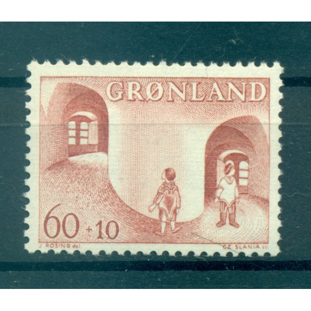Groenlandia 1968 - Y & T n. 60 - Pro Infantia (Michel n.  73)