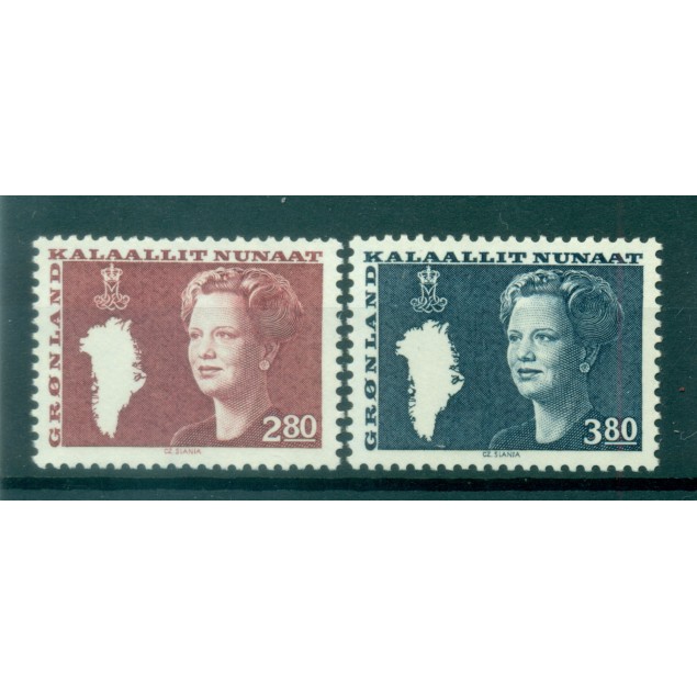 Groenlandia 1985 - Y & T n. 143/44 - Serie ordinaria  (Michel n. 155/56)