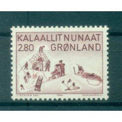 Greenland 1986 - Y & T n. 155 - Greenlandic artists  (Michel n. 167)