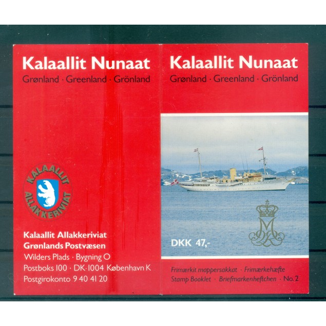 Groenland   1990 - Y & T carnet n. C189 - Série courante  (Michel carnet n. MH 2)
