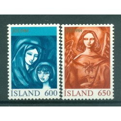 Islanda 1984 - Y & T  n. 579/80 - Natale (Michel n. 624/25)