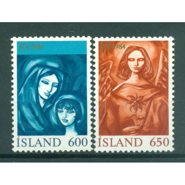 Iceland 1984 - Y & T  n. 579/80 - Christmas (Michel n. 624/25)