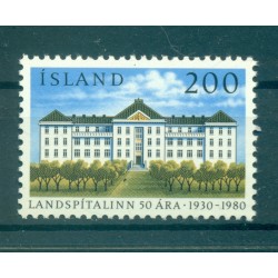 Islande 1980 - Y & T n. 514 - Hôpital national (Michel n. 561)