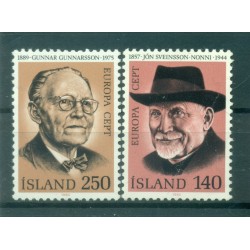 Islande 1980 - Y & T n. 505/06 - Europa (Michel n. 552/53)
