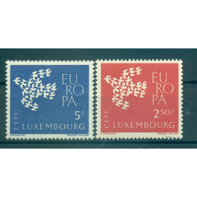 Lussemburgo 1961 - Y & T n. 601/02 - Europa (Michel n. 647/48)