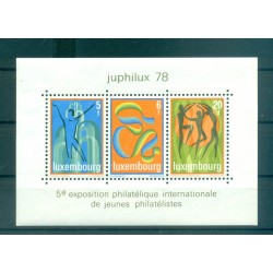 Luxembourg 1978 - Y & T sheet n. 12 - Juphilux '78 (Michel sheet n. 12)