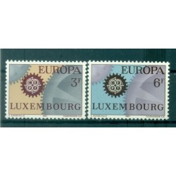 Luxembourg 1967 - Y & T n. 700/01 - Europa (Michel n. 748/49)