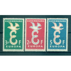 Lussemburgo 1958 - Y & T n. 548/50 - Europa (Michel n. 590/92)