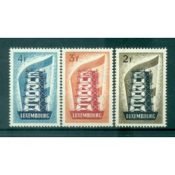 Lussemburgo 1956 - Y & T n. 514/16 - Europa (Michel n. 555/57)