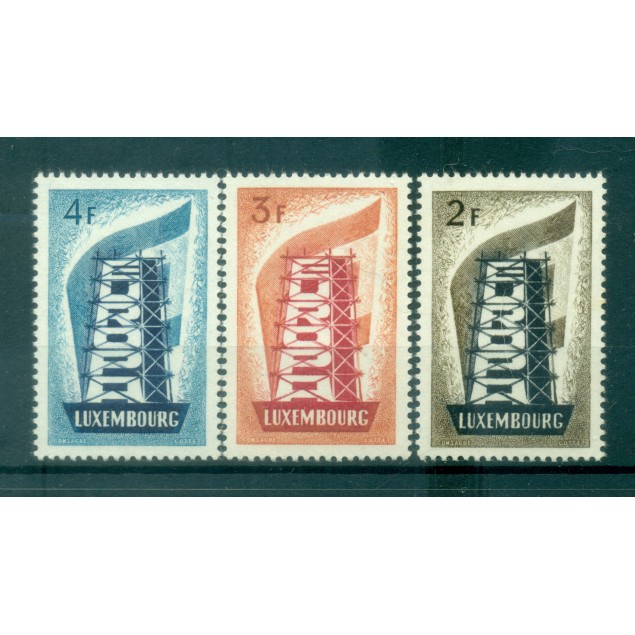 Lussemburgo 1956 - Y & T n. 514/16 - Europa (Michel n. 555/57)